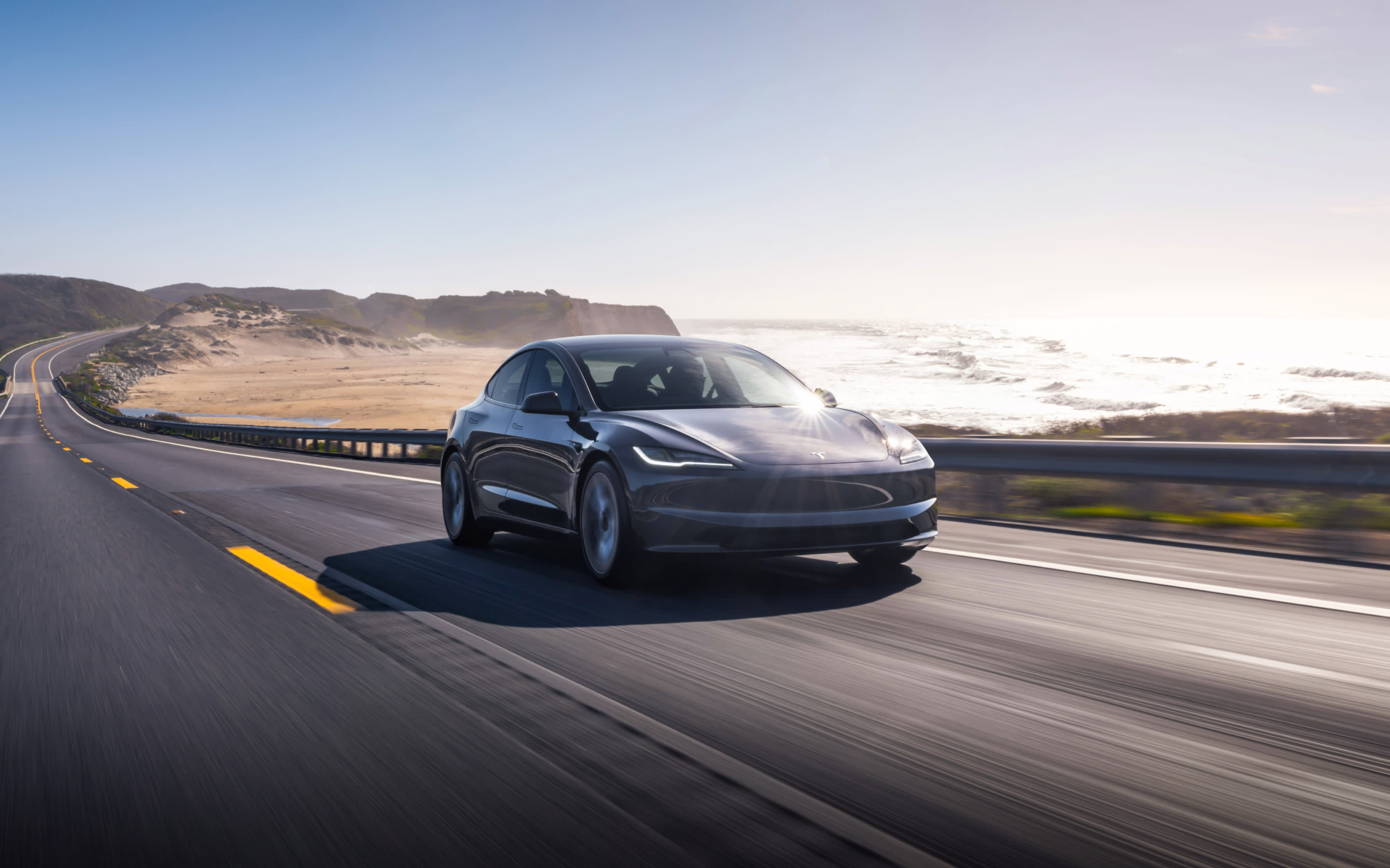 Tesla Model 3, officieel productbeeld