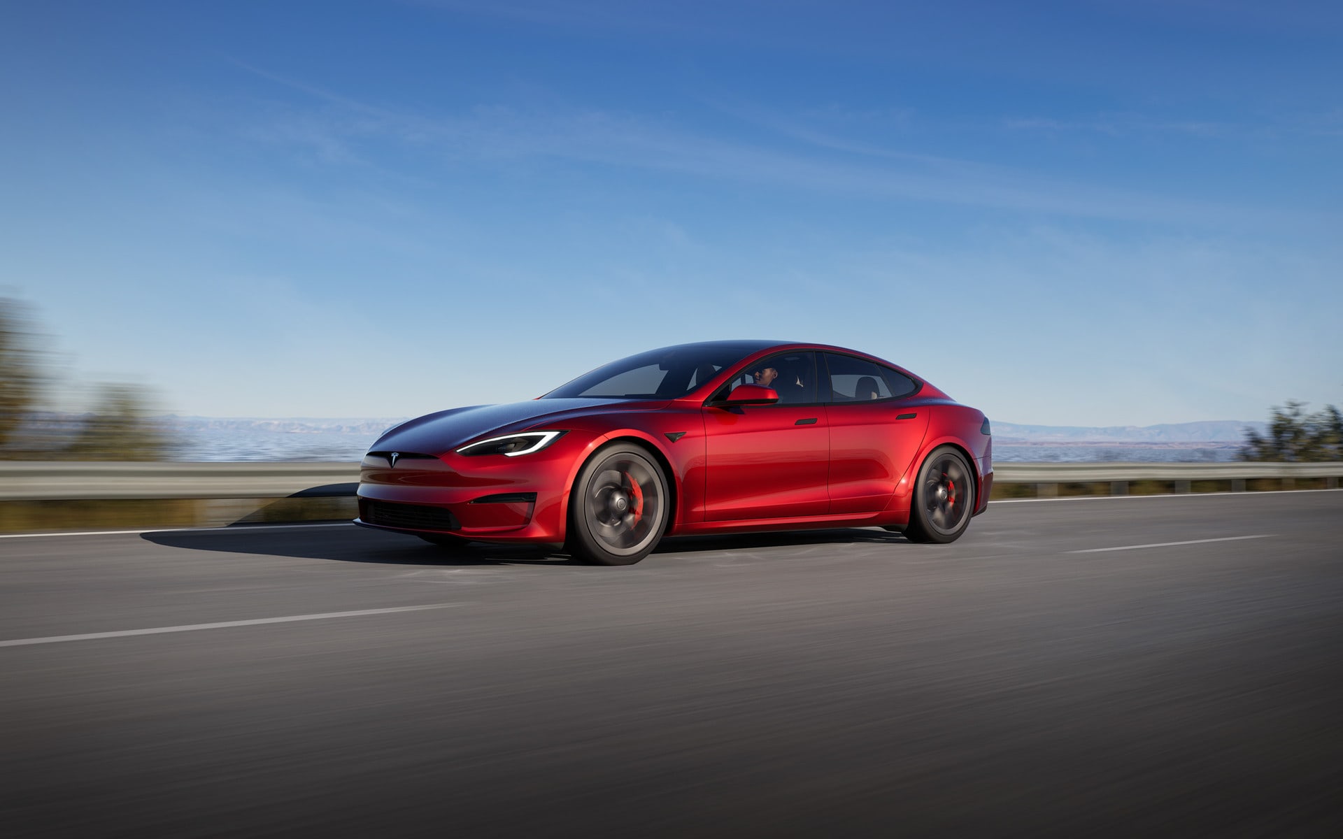 Tesla Model S, officieel productbeeld